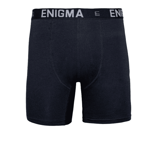 Enigma Premium Men's Boxer Briefs (Without Front Fly Opening) (Black)