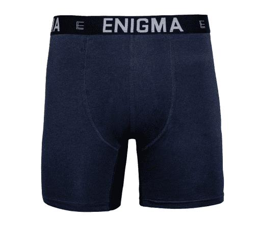 Enigma Premium Men’s Boxer Briefs (Without Front Fly Opening) (Navy Blue)